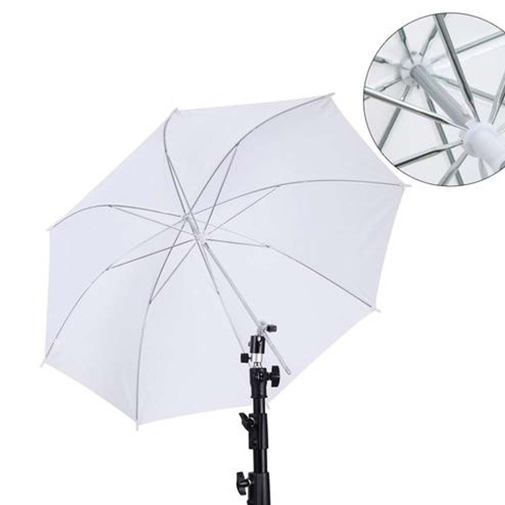 Photography Umbrella Lights - 50cm/ 20Inch Photography Umbrella Metal Handle