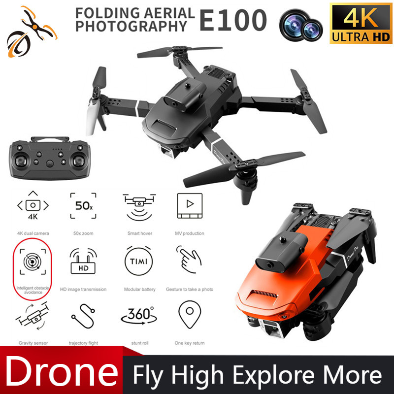 Photography Drone - Mini E100 Four-sided Obstacle Avoidance Drone