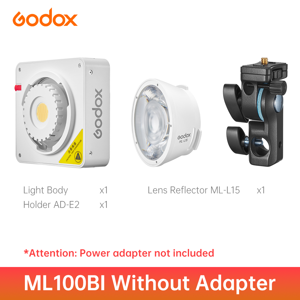 Photography Umbrella Lights - Godox ML100BI Full Color LED Video