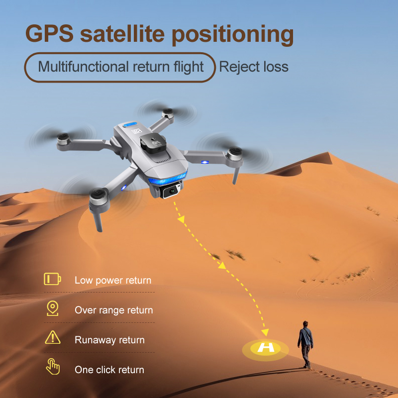 D8PRO Brushless GPS Drone, 6K  - Photography Drone avaliação e preço