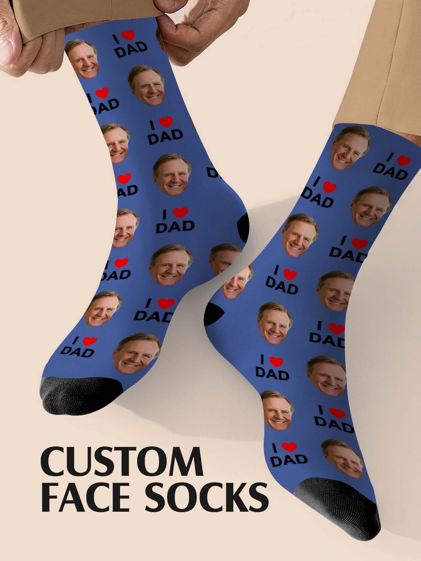 Custom Father Day Socks Custom - Photography Style avaliação e preço