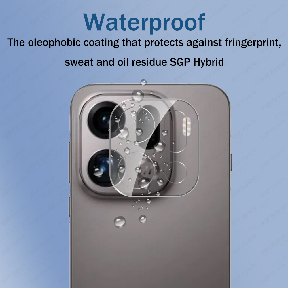 2Pcs 3D Clear Camera Glass Pro - Photography Kit Oppo Find X9 Pro avaliação e preço