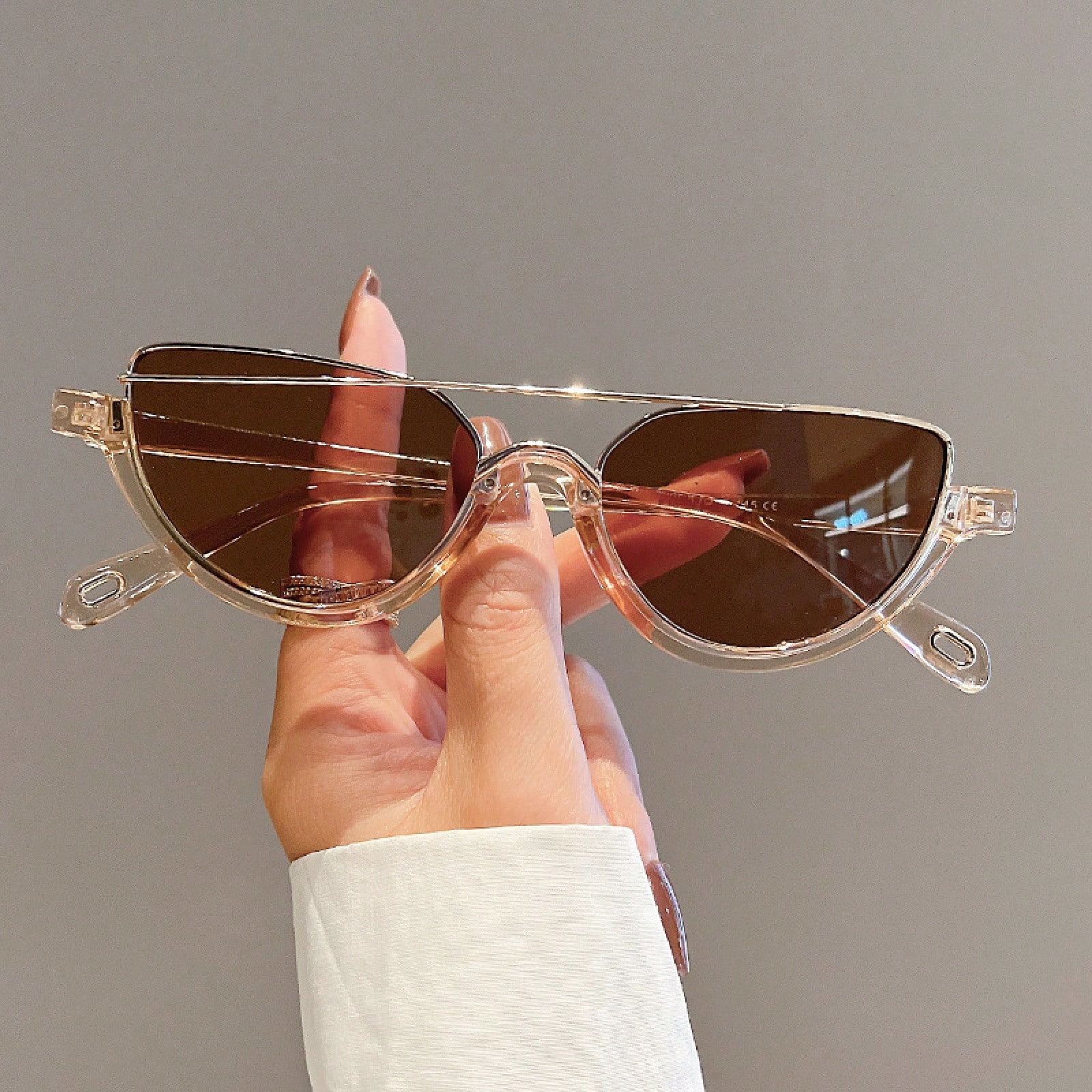 Women's Half-Fashion Glasses S - Photography Style avaliação e preço