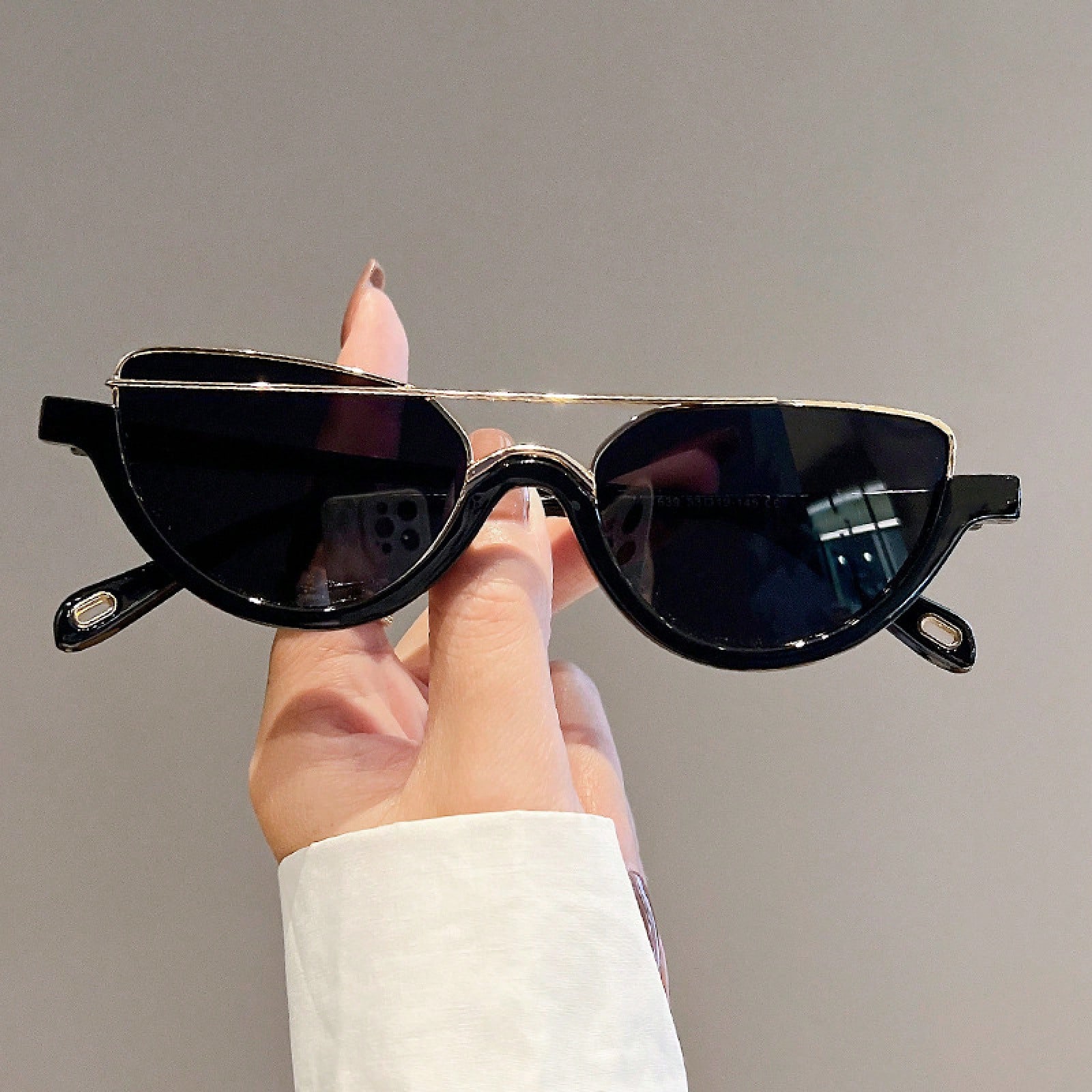 Women's Half-Fashion Glasses S - Photography Style avaliação e preço