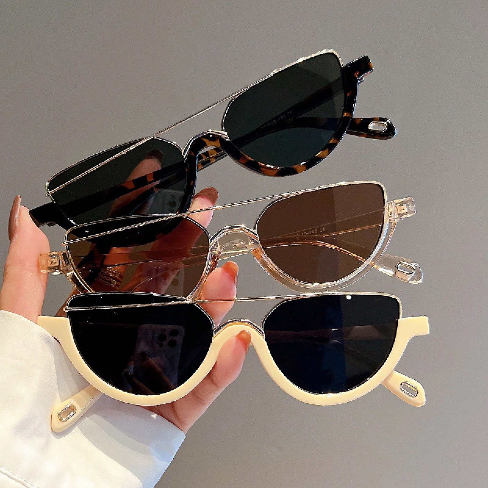 Women's Half-Fashion Glasses S - Photography Style avaliação e preço