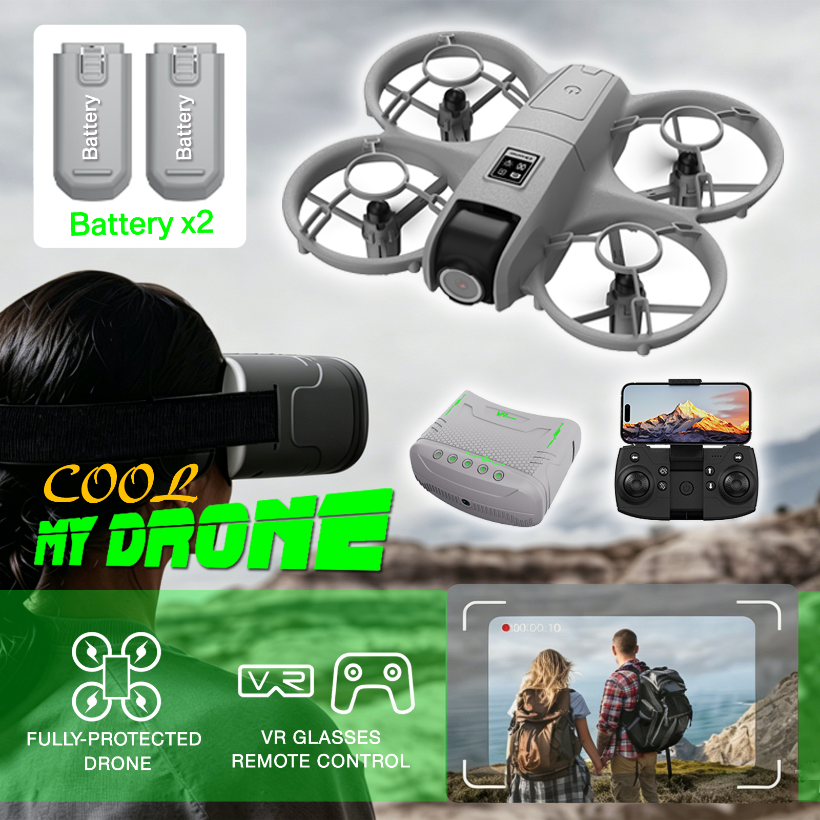 Mini Drone That Is Easy For Be - Photography Drone avaliação e preço