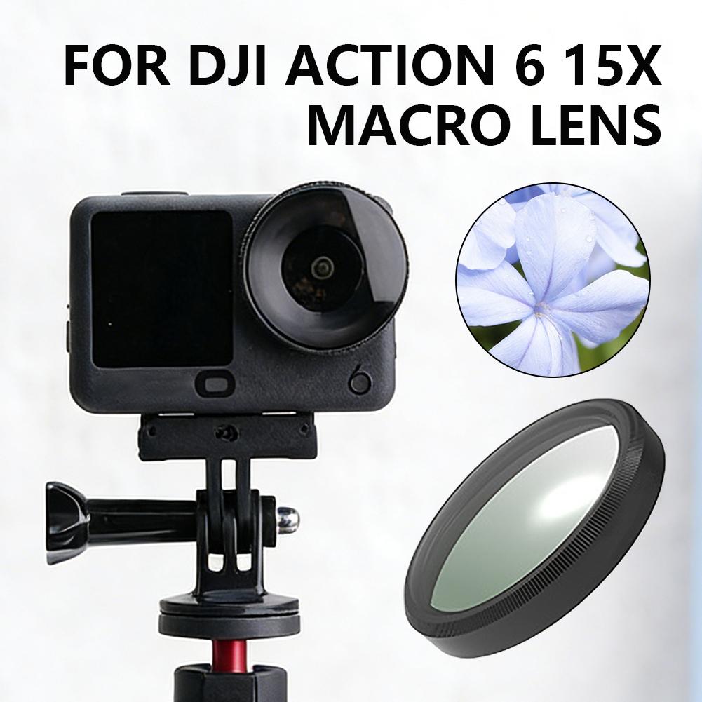 15X Macro Lens For DJI Action  - Photography Close Up avaliação e preço
