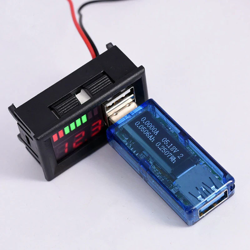 12V Battery Voltage And Power  - Light Meter Incident avaliação e preço