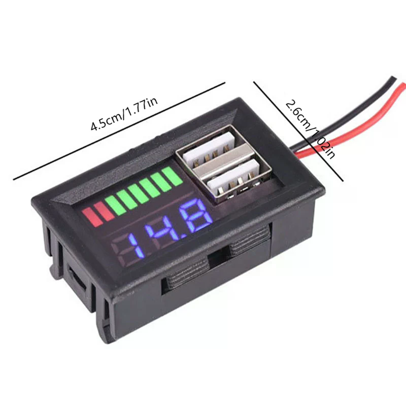 12V Battery Voltage And Power  - Light Meter Incident avaliação e preço