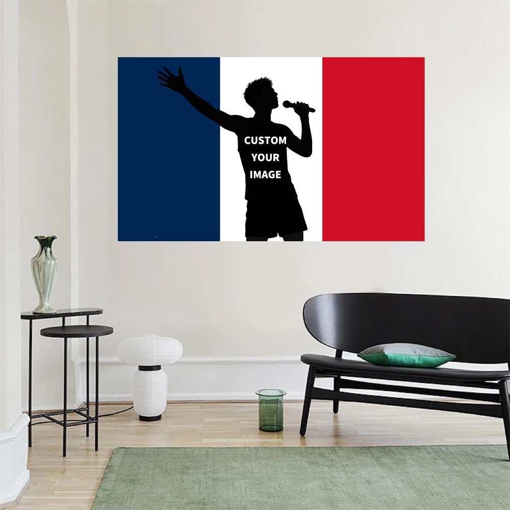 1pc 2D FLAT Personalize France - Photography Style avaliação e preço