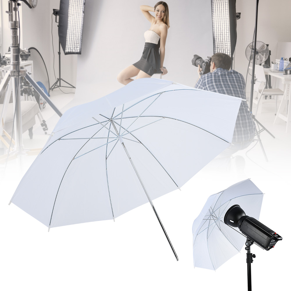 33 Inch Translucent White Soft - Photography Umbrella Lights avaliação e preço