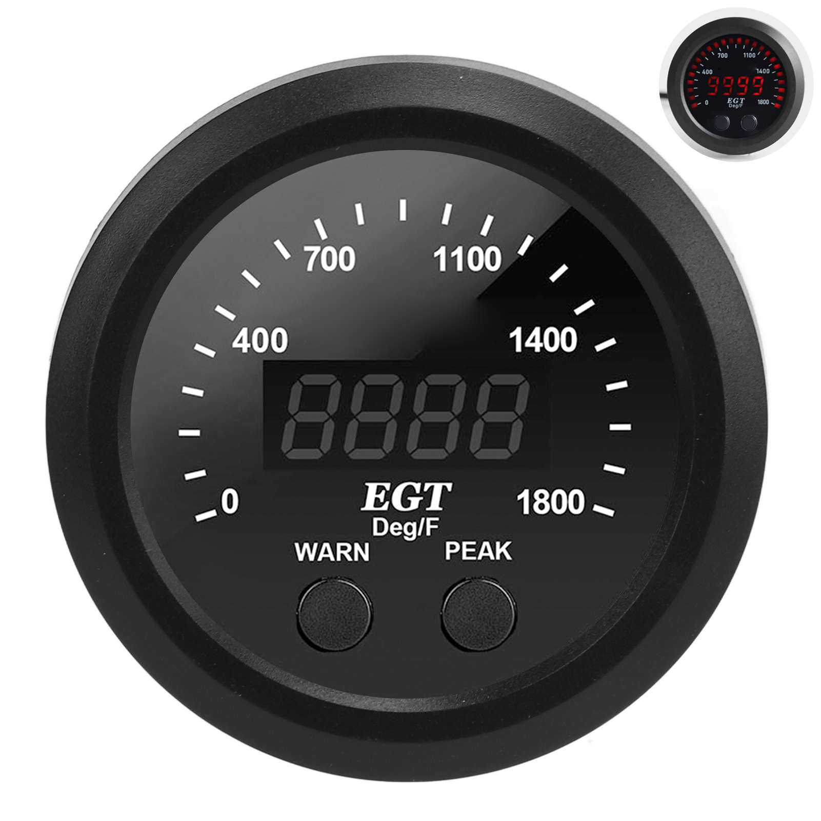EGT Meter Car Exhaust Gas Temp - Light Meter Incident avaliação e preço