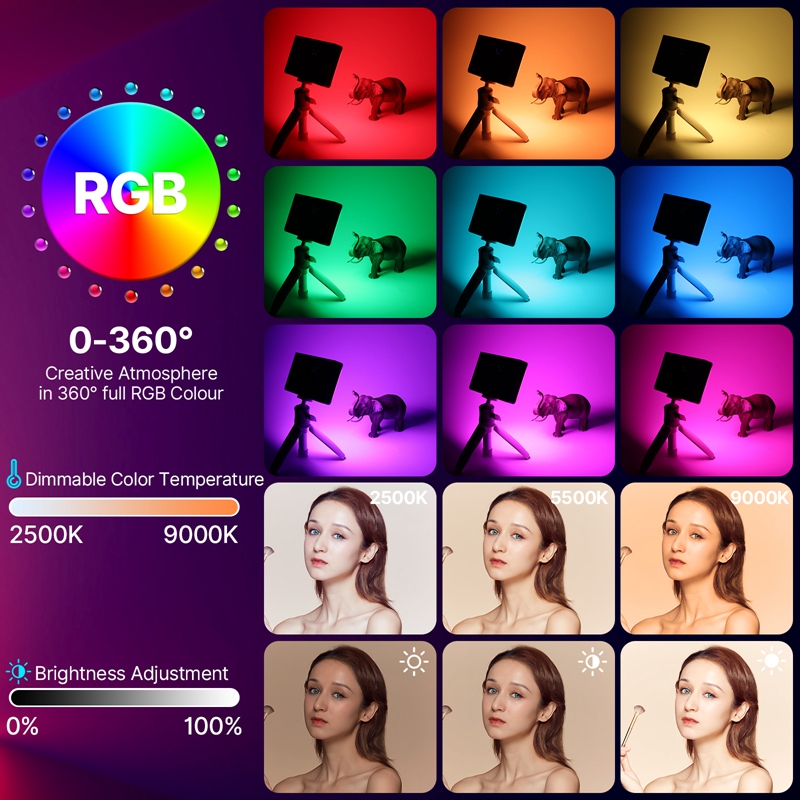 Ulanzi LT002 7 inch Pocket LED - Photography Umbrella Lights avaliação e preço