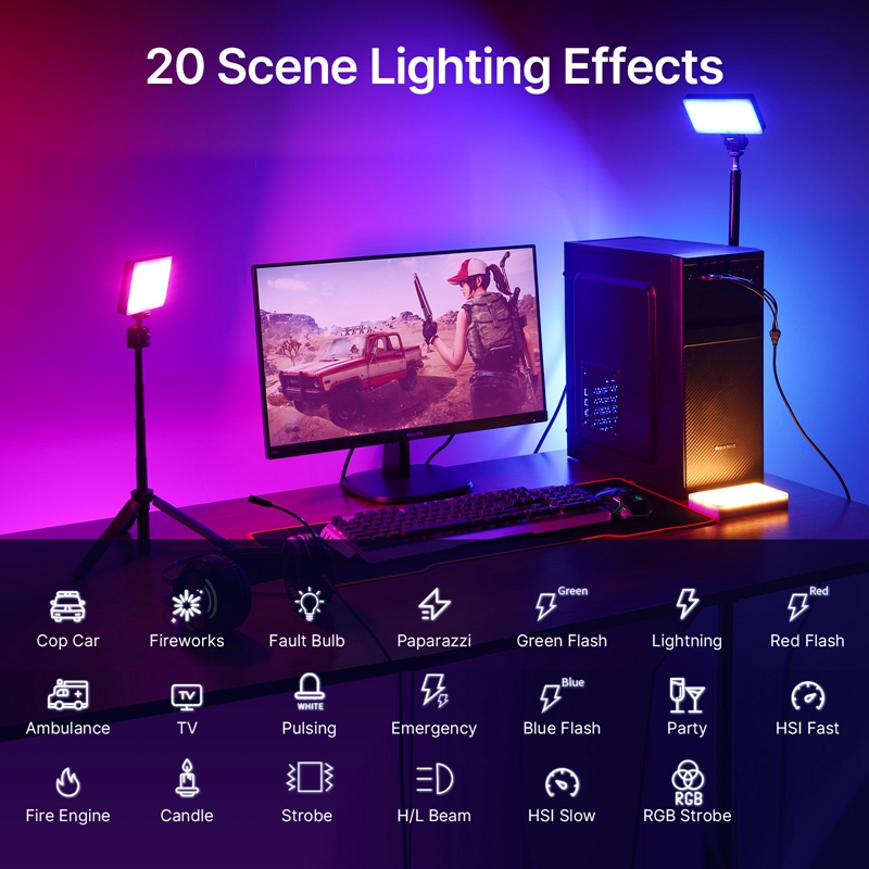 Ulanzi LT002 7 inch Pocket LED - Photography Umbrella Lights avaliação e preço