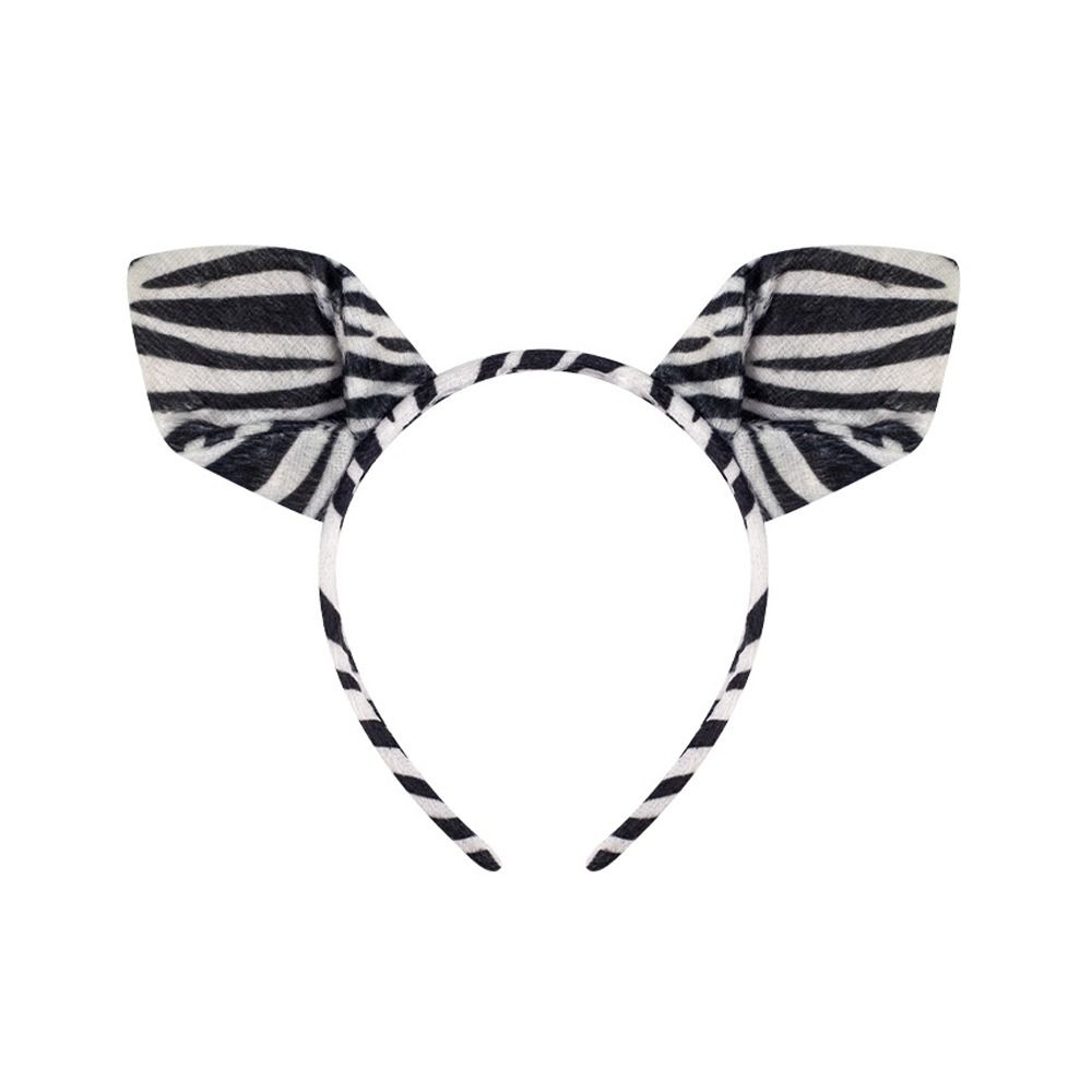 Animal Ears Kid Costume Headba - Photography Zebra avaliação e preço