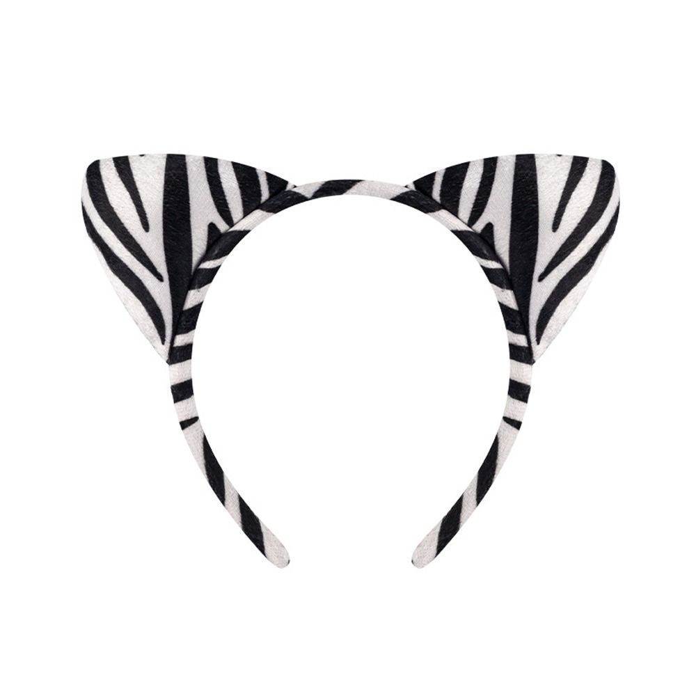 Animal Ears Kid Costume Headba - Photography Zebra avaliação e preço