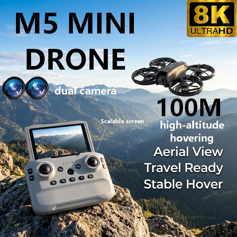 2026 New M5 Mini Drone 8K HD C - Photography Drone avaliação e preço