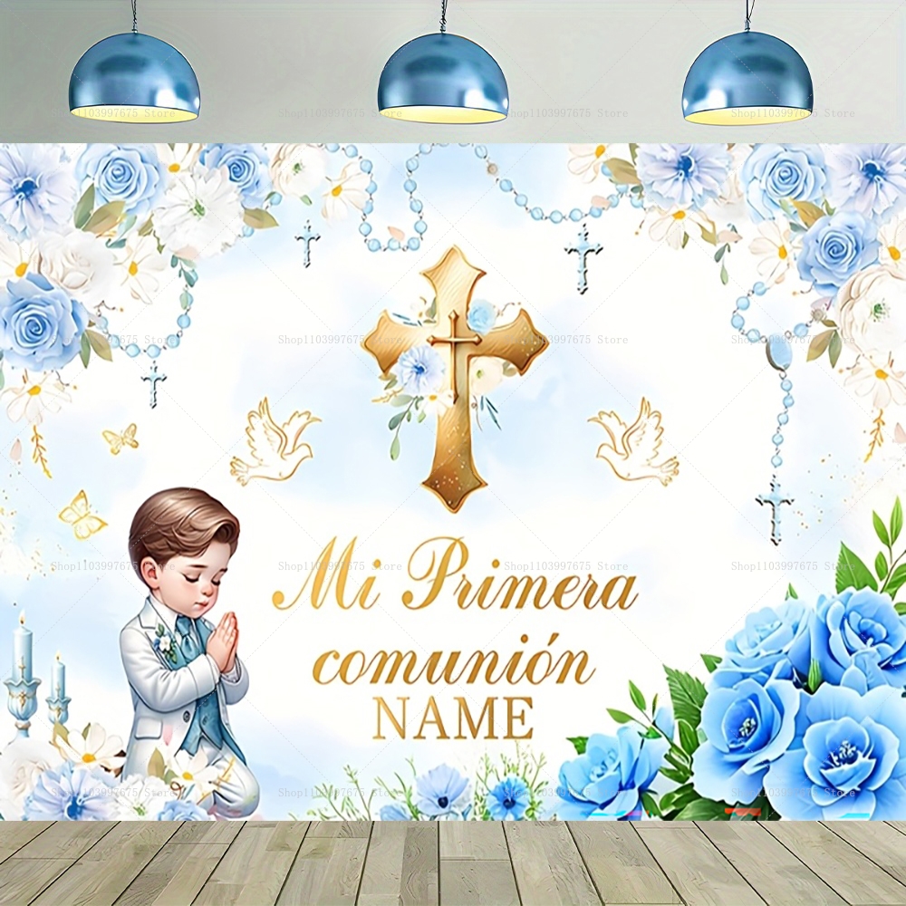 Custom Boy Girl First Holy Com - Photography Zebra avaliação e preço