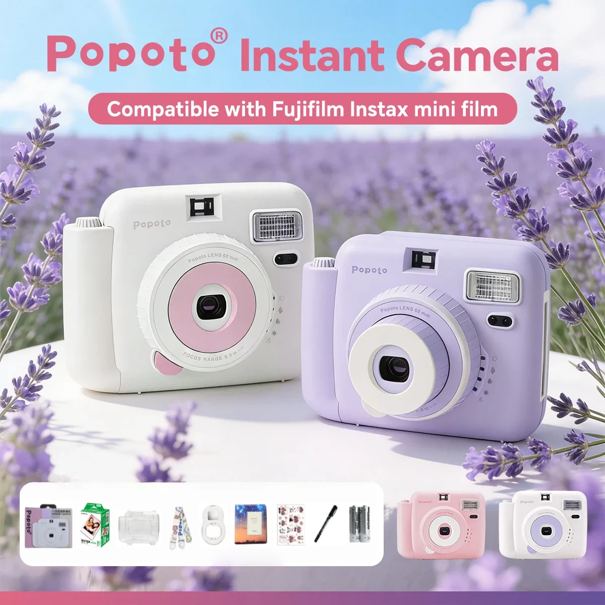 Popoto Instant Camera Cute Mac - Photography Close Up avaliação e preço