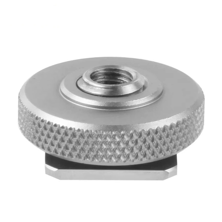 Stainless Steel Cold Shoe Moun - Camera Cage Baseplate avaliação e preço