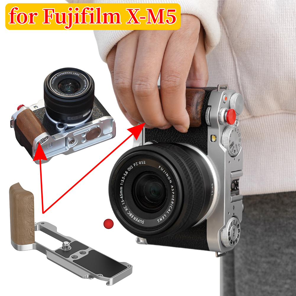 For Fujifilm XM5 Fuji X-M5 Cam - Camera Cage Baseplate avaliação e preço