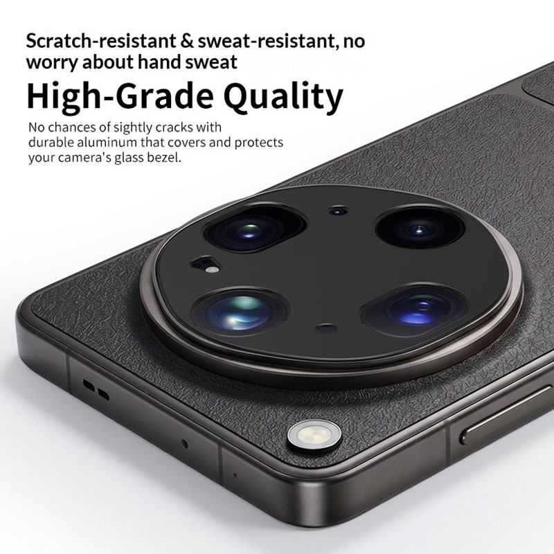 Aluminum Metal Rear Camera Len - Photography Kit Oppo Find X9 Pro avaliação e preço