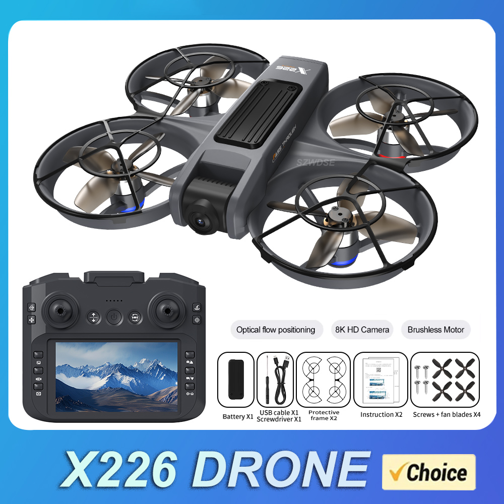 NEW X226 RC Drone 2.4G 5G WIFI - Photography Drone avaliação e preço