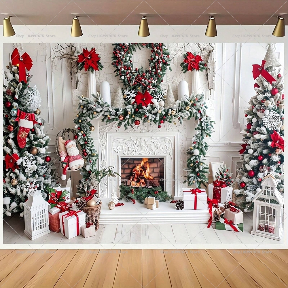 Merry Christmas Backdrops Wond - Photography Zebra avaliação e preço