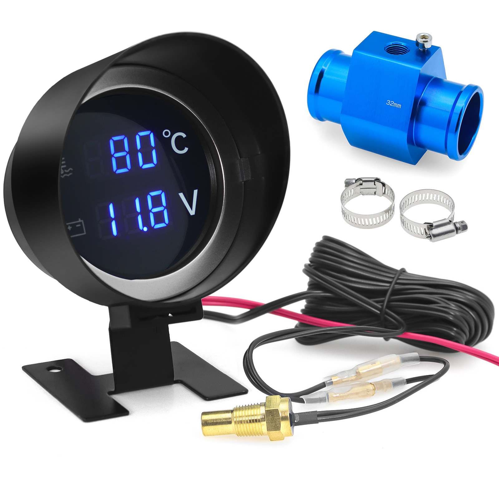AD Round Led Digital Car Water - Light Meter Incident avaliação e preço