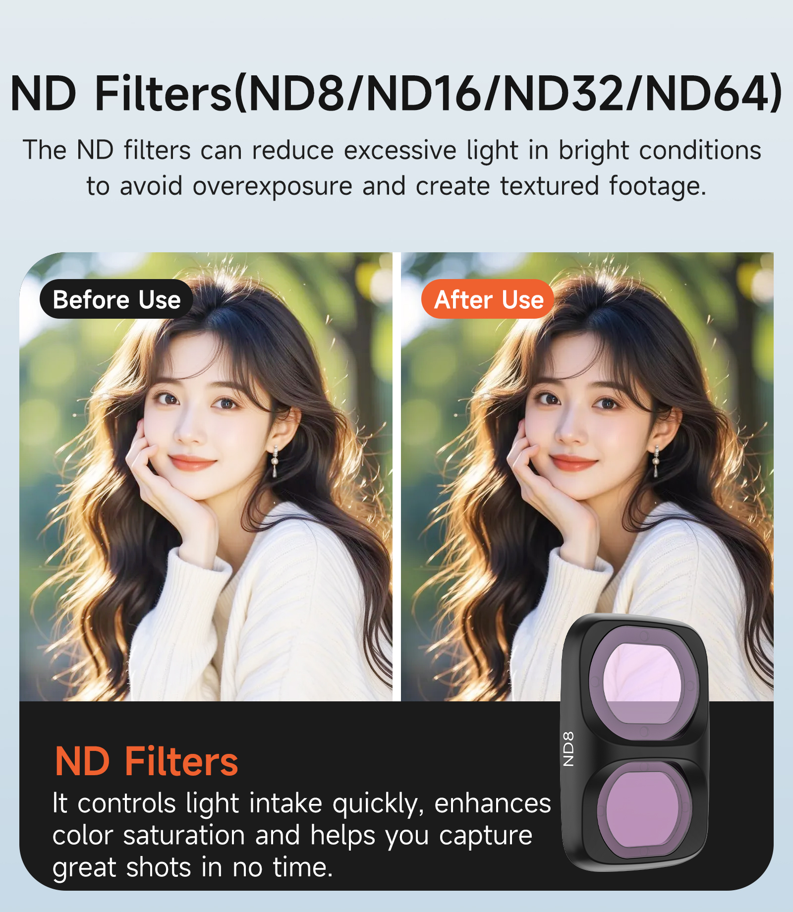 For DJI Osmo Pocket 4P Filter  - Nd Filter Set avaliação e preço