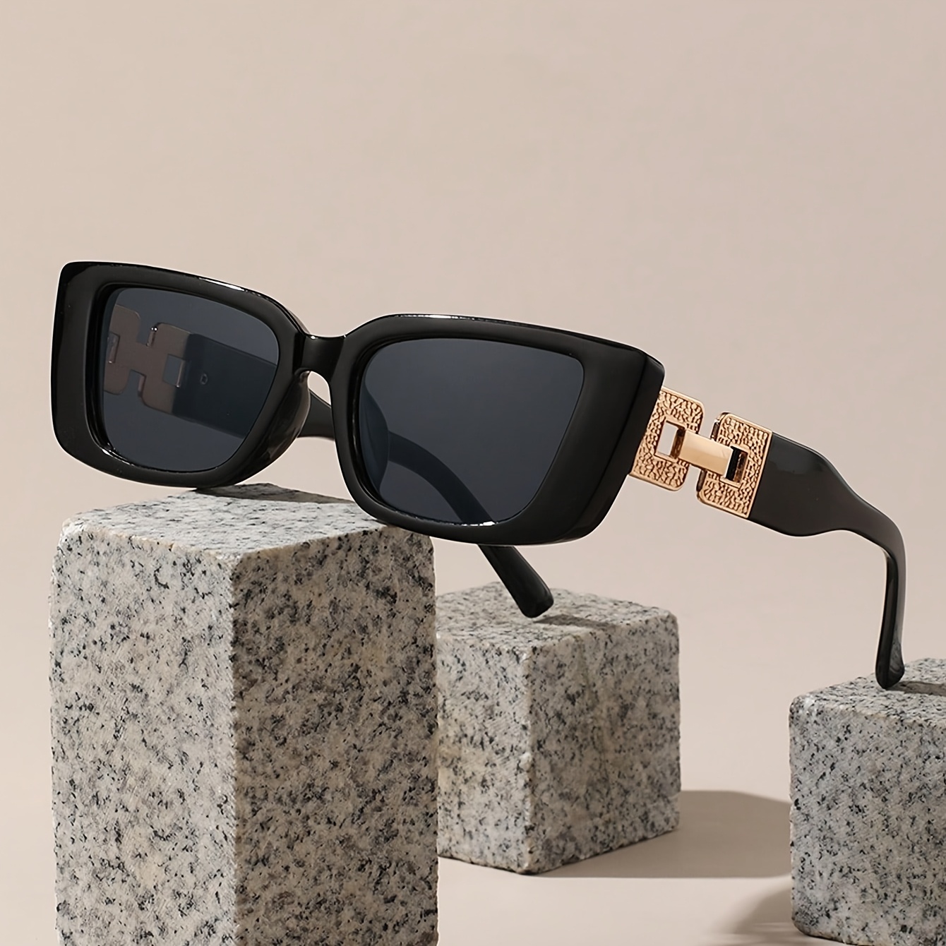 [Women's Square Frame Glasses] - Photography Style avaliação e preço