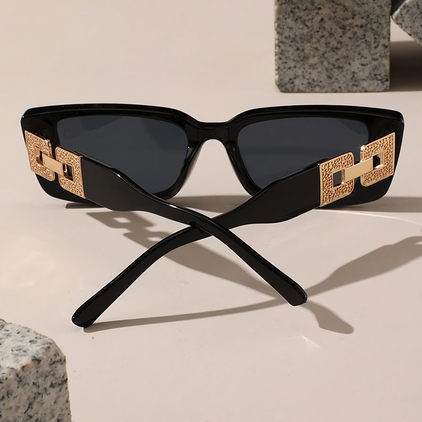 [Women's Square Frame Glasses] - Photography Style avaliação e preço
