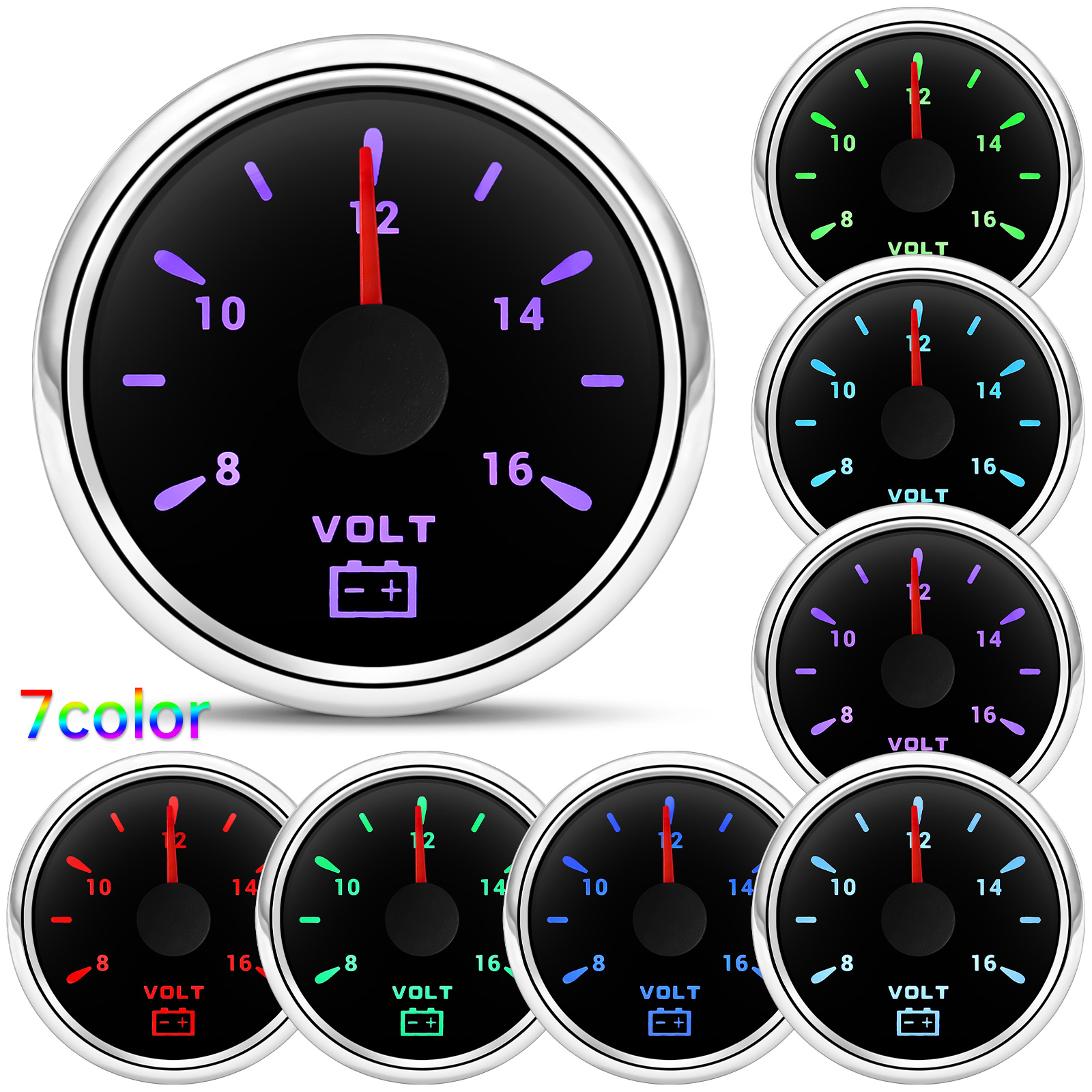 Universal 7-Color LED Backligh - Light Meter Incident avaliação e preço