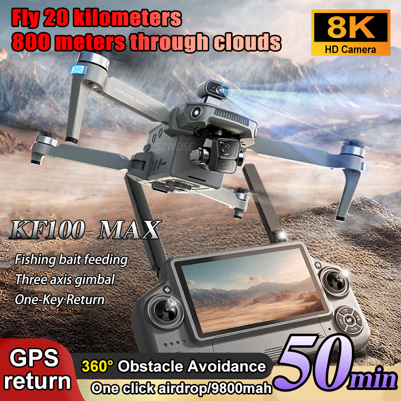 SJRC KF100 MAX 8K UHD Photo HD - Photography Drone avaliação e preço