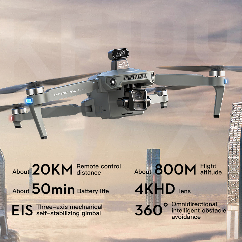 SJRC KF100 MAX 8K UHD Photo HD - Photography Drone avaliação e preço