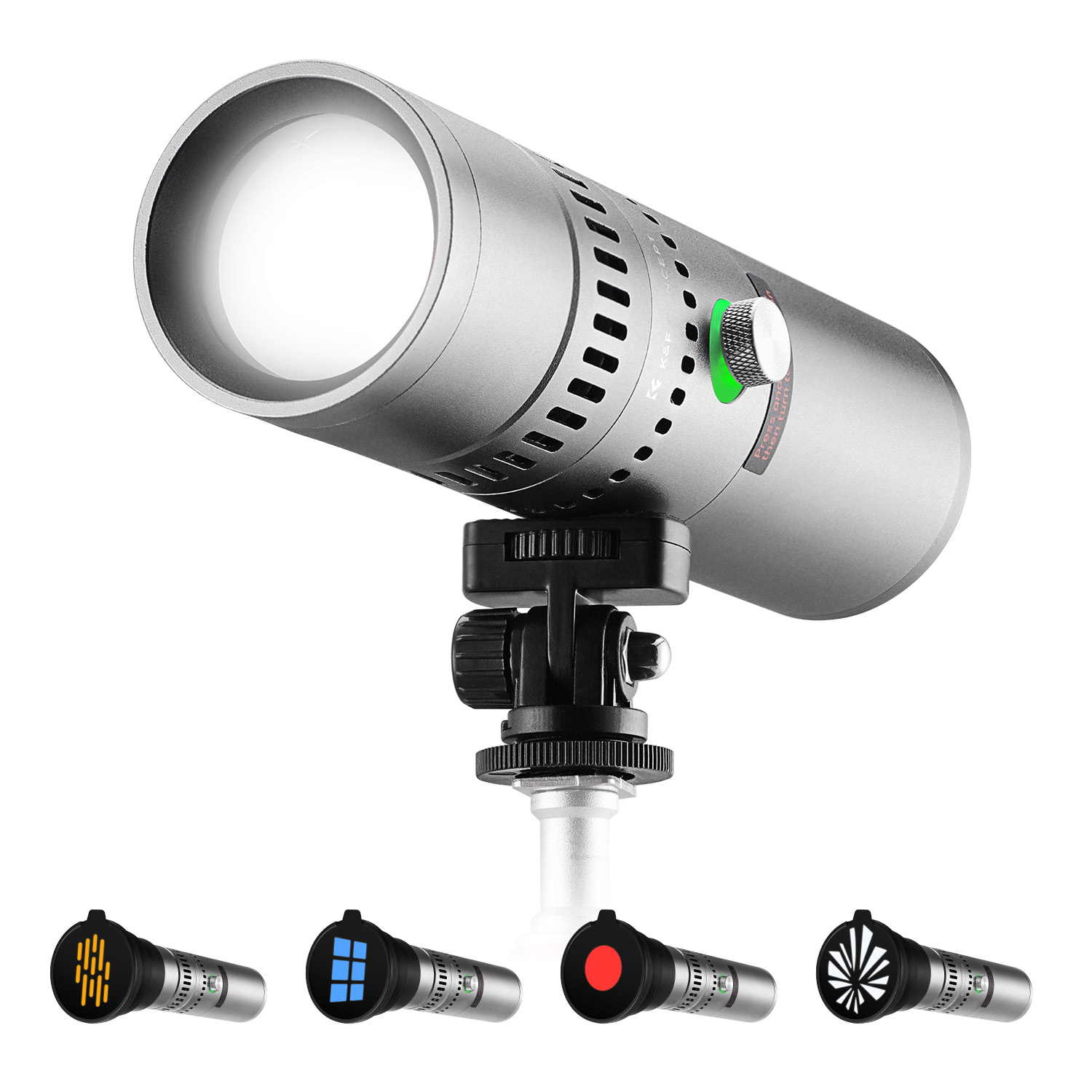 K&F CONCEPT SP25C RGB LED Vide - Photography Umbrella Lights avaliação e preço