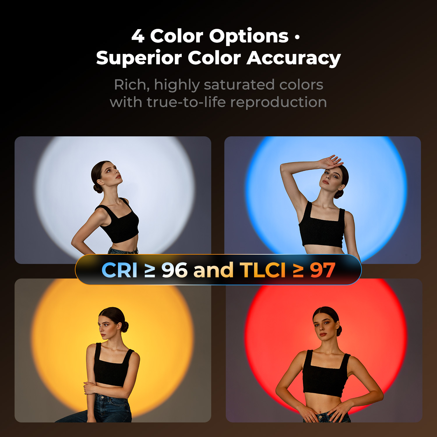 K&F CONCEPT SP25C RGB LED Vide - Photography Umbrella Lights avaliação e preço