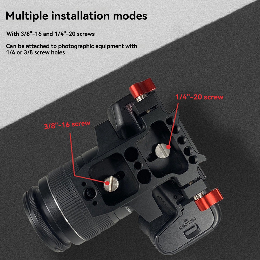 Well Made-Universal Base Plate - Camera Cage Baseplate avaliação e preço