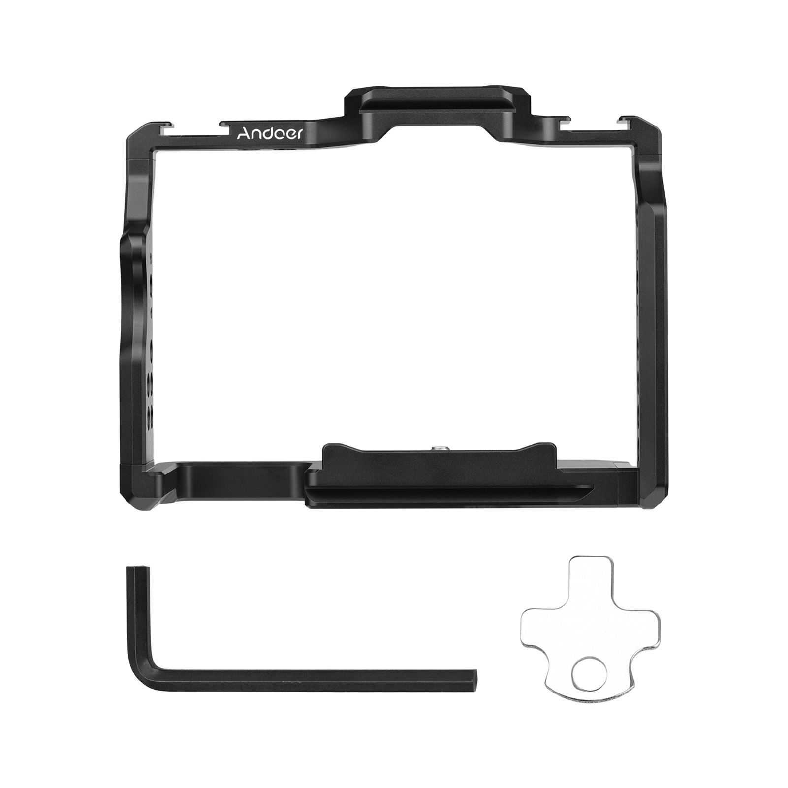 Andoer Camera Cage Aluminum Al - Camera Cage Baseplate avaliação e preço