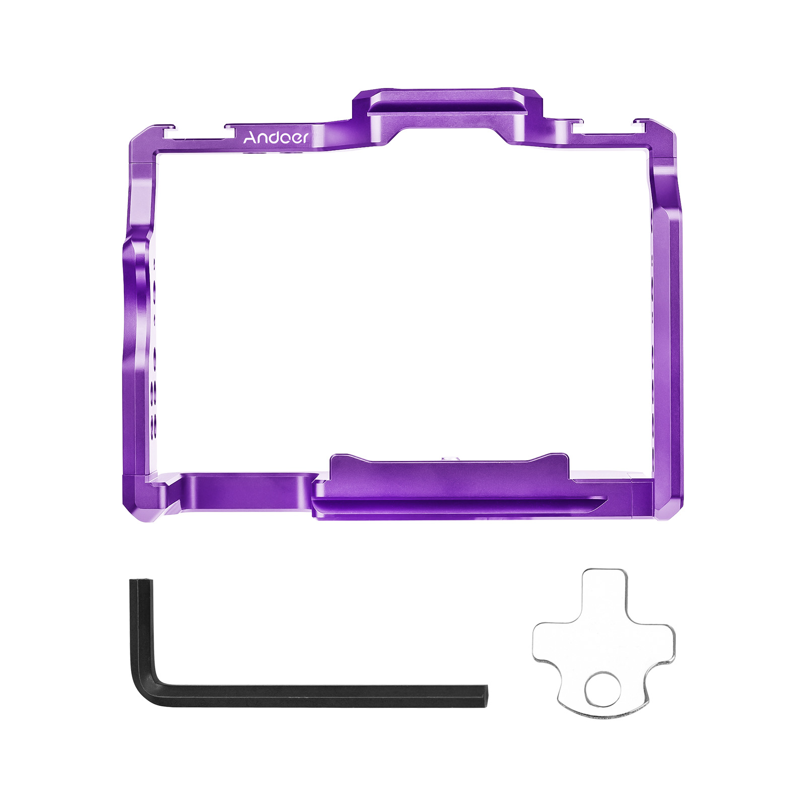 Andoer Camera Cage Aluminum Al - Camera Cage Baseplate avaliação e preço