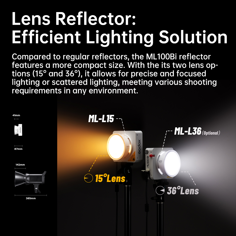 Godox ML100BI  Full Color LED  - Photography Umbrella Lights avaliação e preço