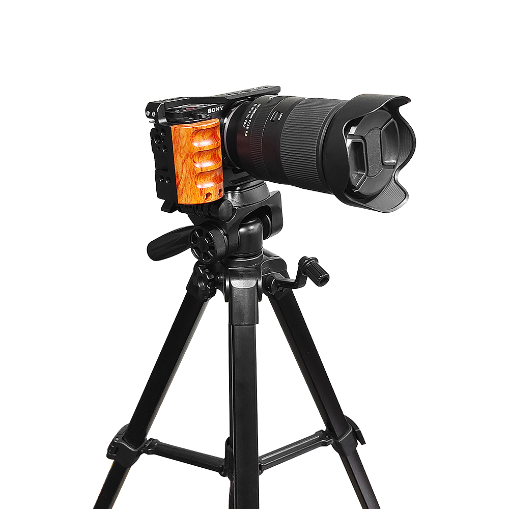 For Sony ZV-E10 Cage  camera W - Camera Cage Baseplate avaliação e preço