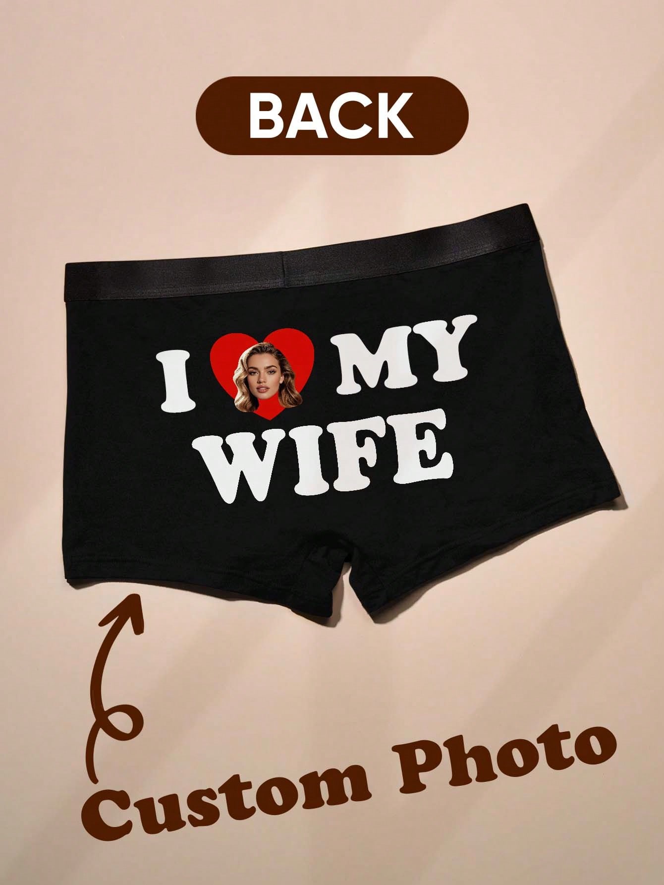 Custom Photo Boxers for Men Pe - Photography Style avaliação e preço