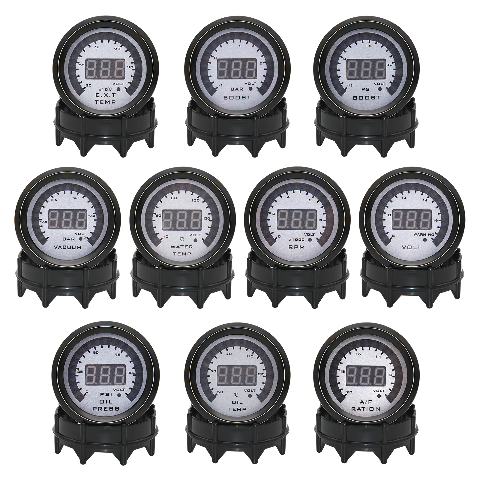 52MM Digital LED Boost EXT Exh - Light Meter Incident avaliação e preço