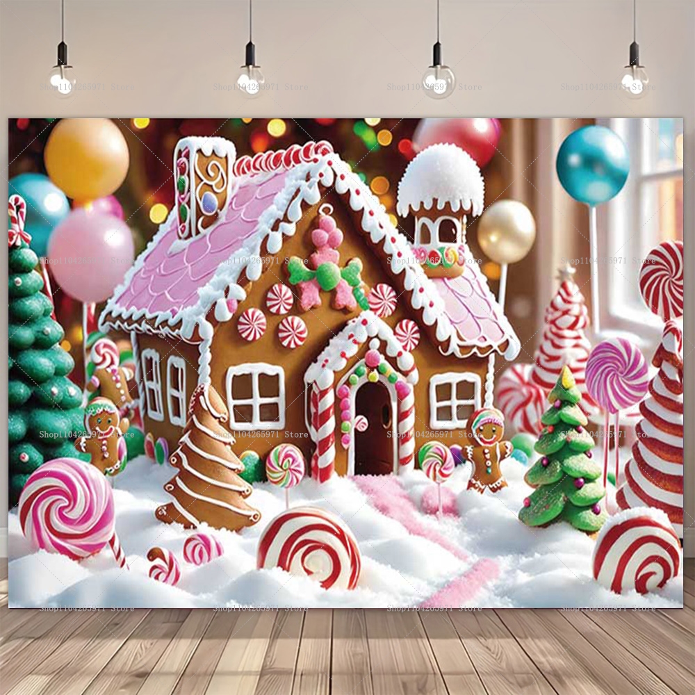 Christmas Gingerbread House Ba - Photography Zebra avaliação e preço