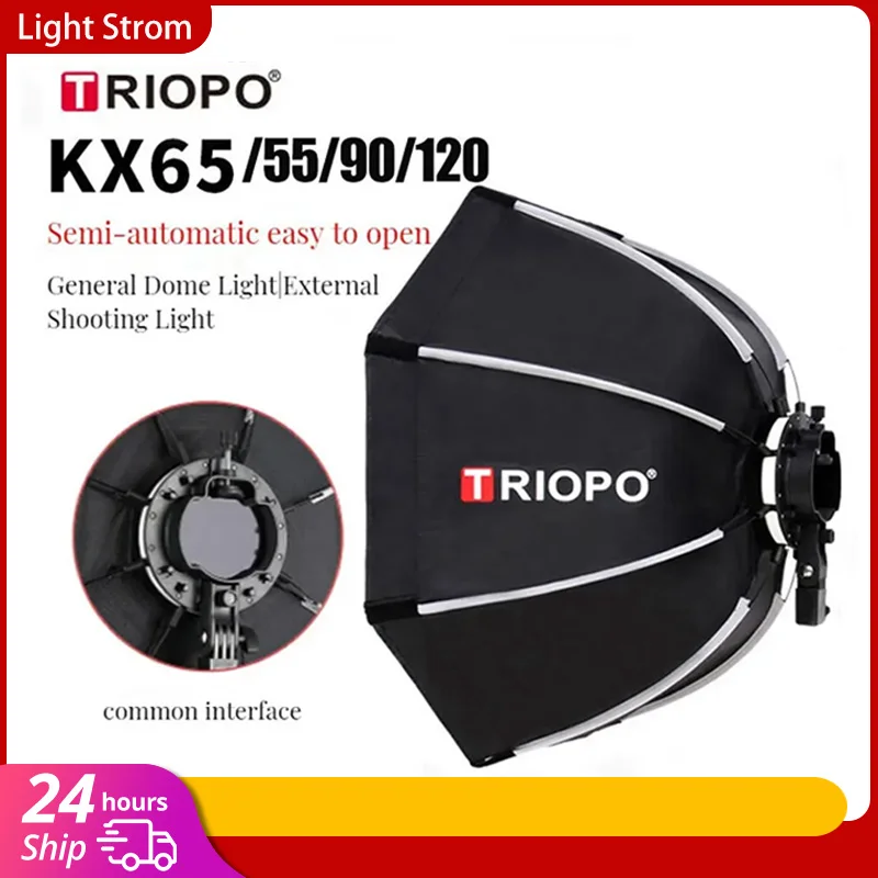 TRIOPO KX  65cm 90cm Softbox   - Photography Umbrella Lights avaliação e preço