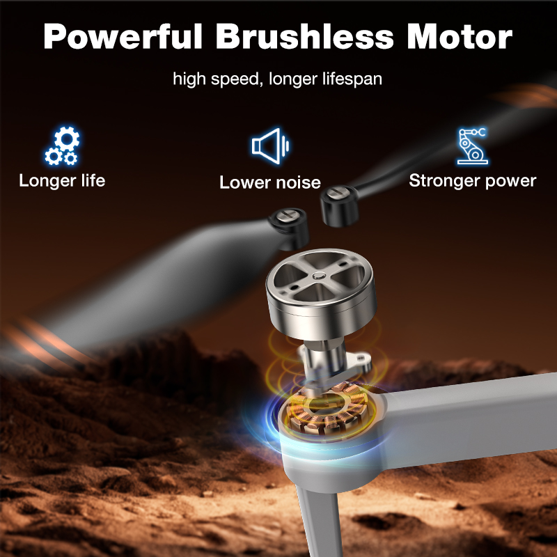 NEW Hot L017 Pro Drone Brushle - Photography Drone avaliação e preço