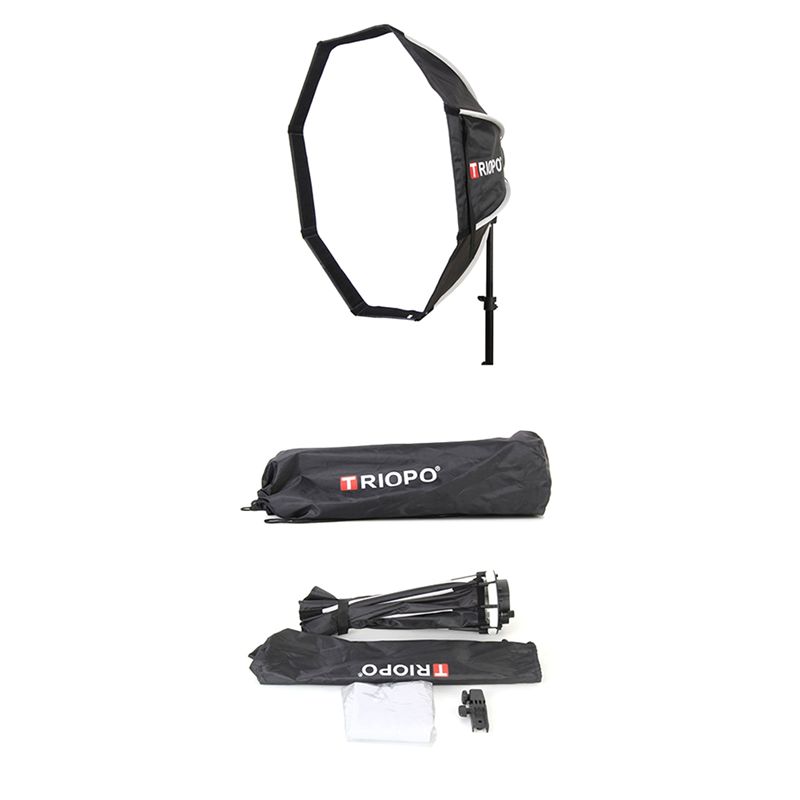 TRIOPO KX 65Cm Octagon Softbox - Photography Umbrella Lights avaliação e preço