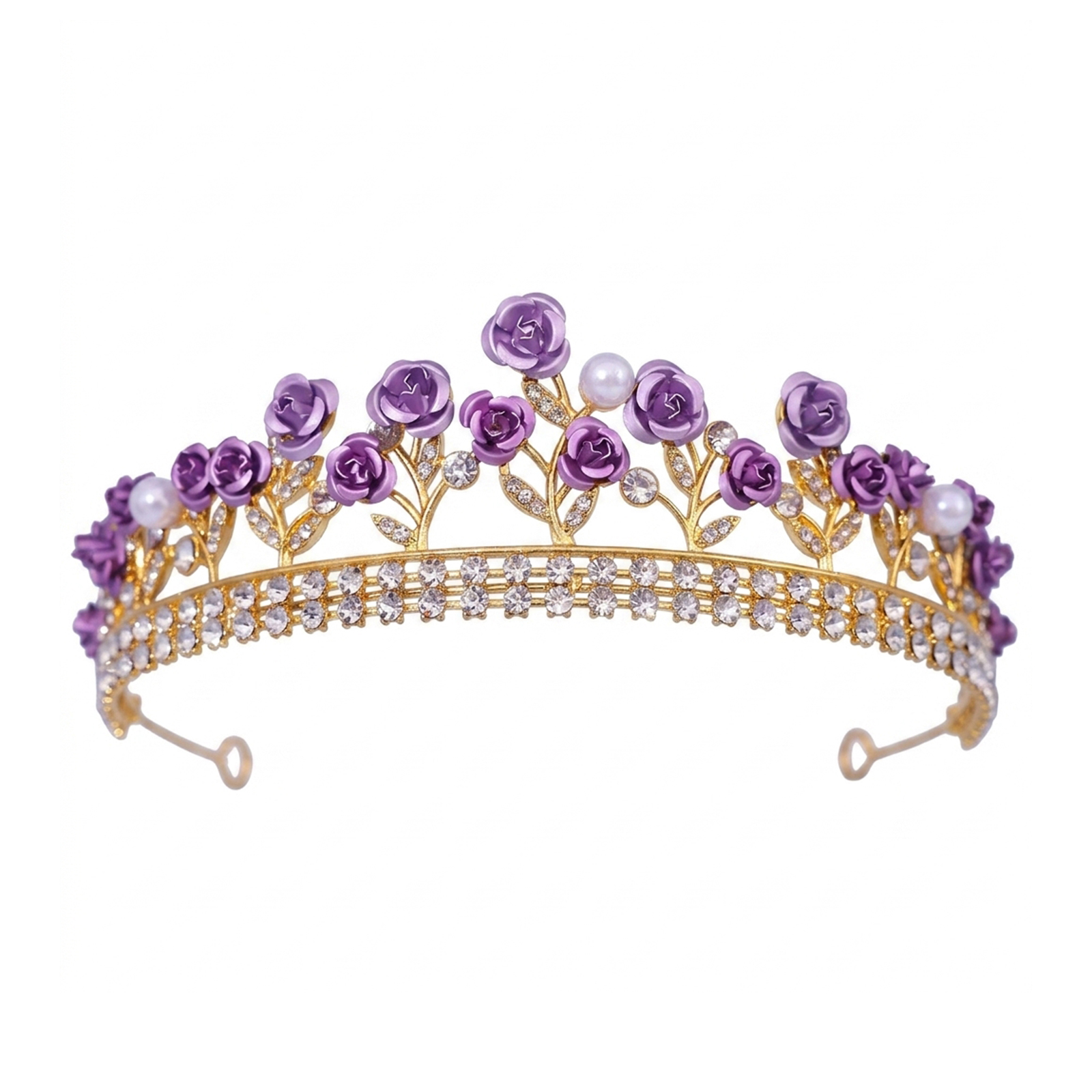 Baroque Ceramic Bridal Crown R - Photography Style avaliação e preço