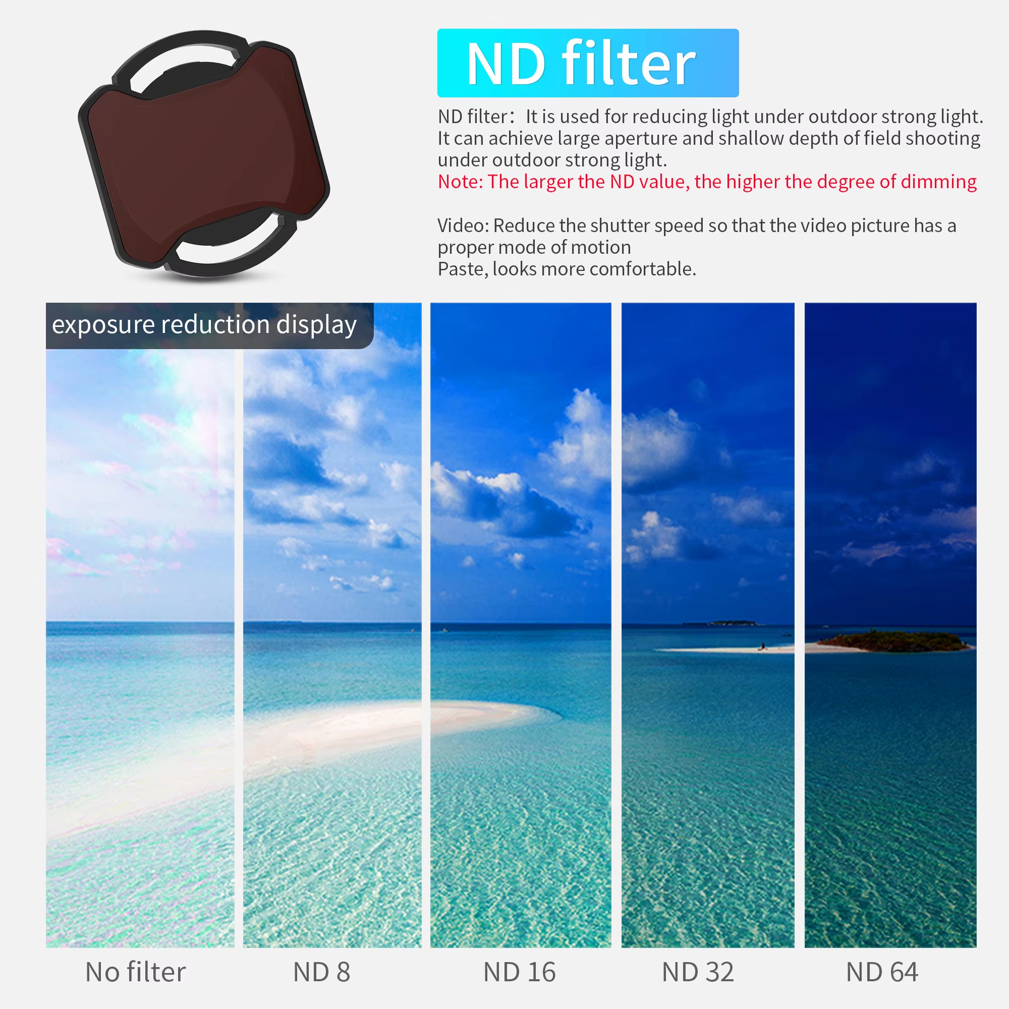 RCSTQ ND Filter For DJI Avata  - Nd Filter Set avaliação e preço